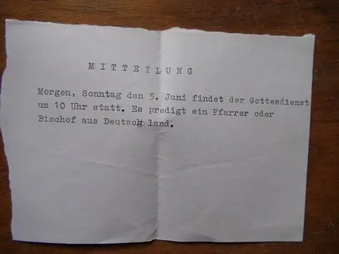 Nachbarlade Birthälm – Mitteilung der Salzgässer Nachbarschaft